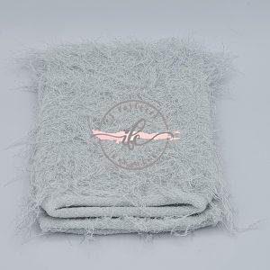 Tubolare Twist Lurex Double Face col. Argento