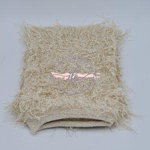 Tubolare Twist Lurex Double Face col. Latte