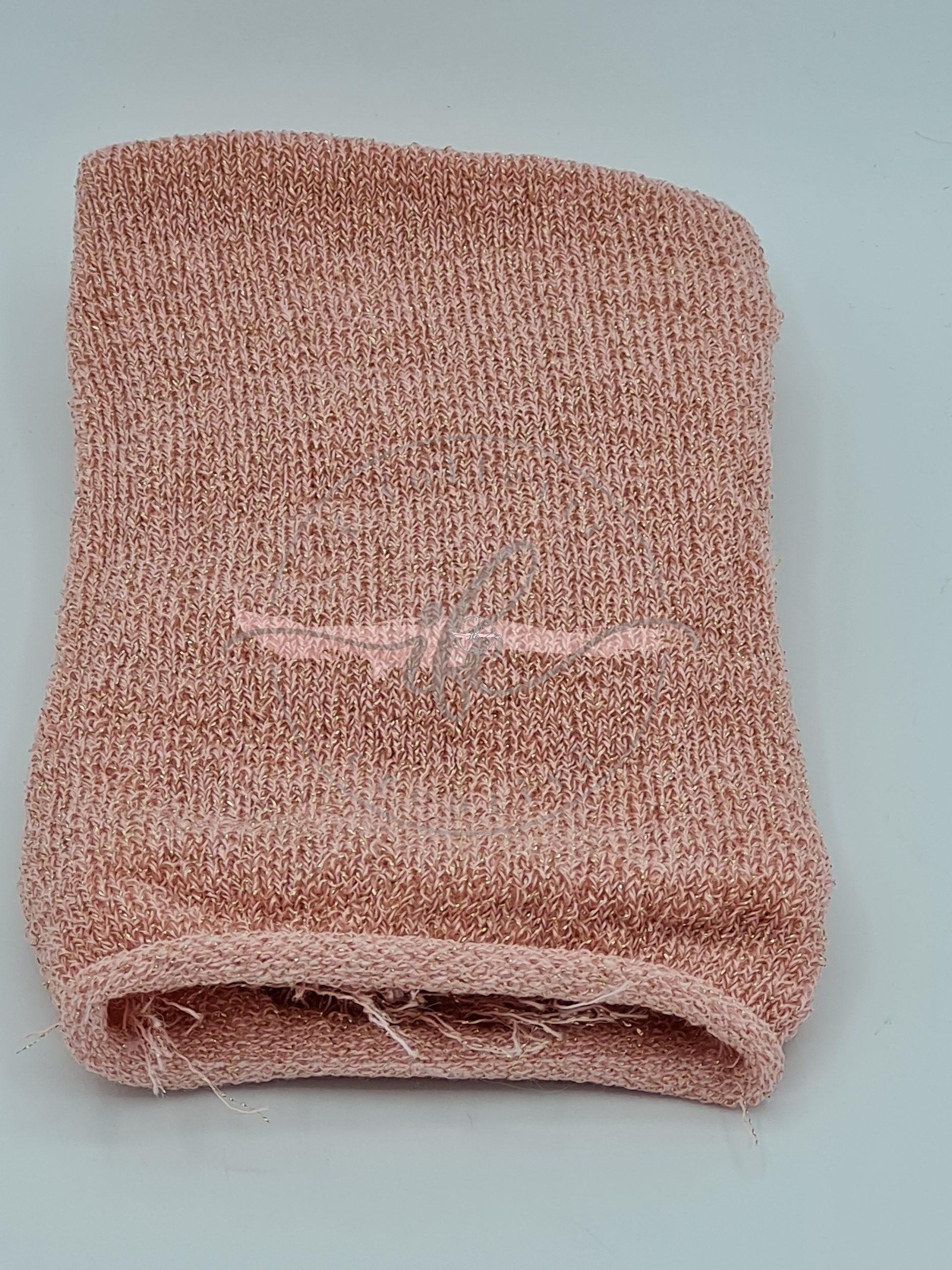 TUBOLARE TWIST LUREX DOUBLE FACE COL. ROSA RETRO