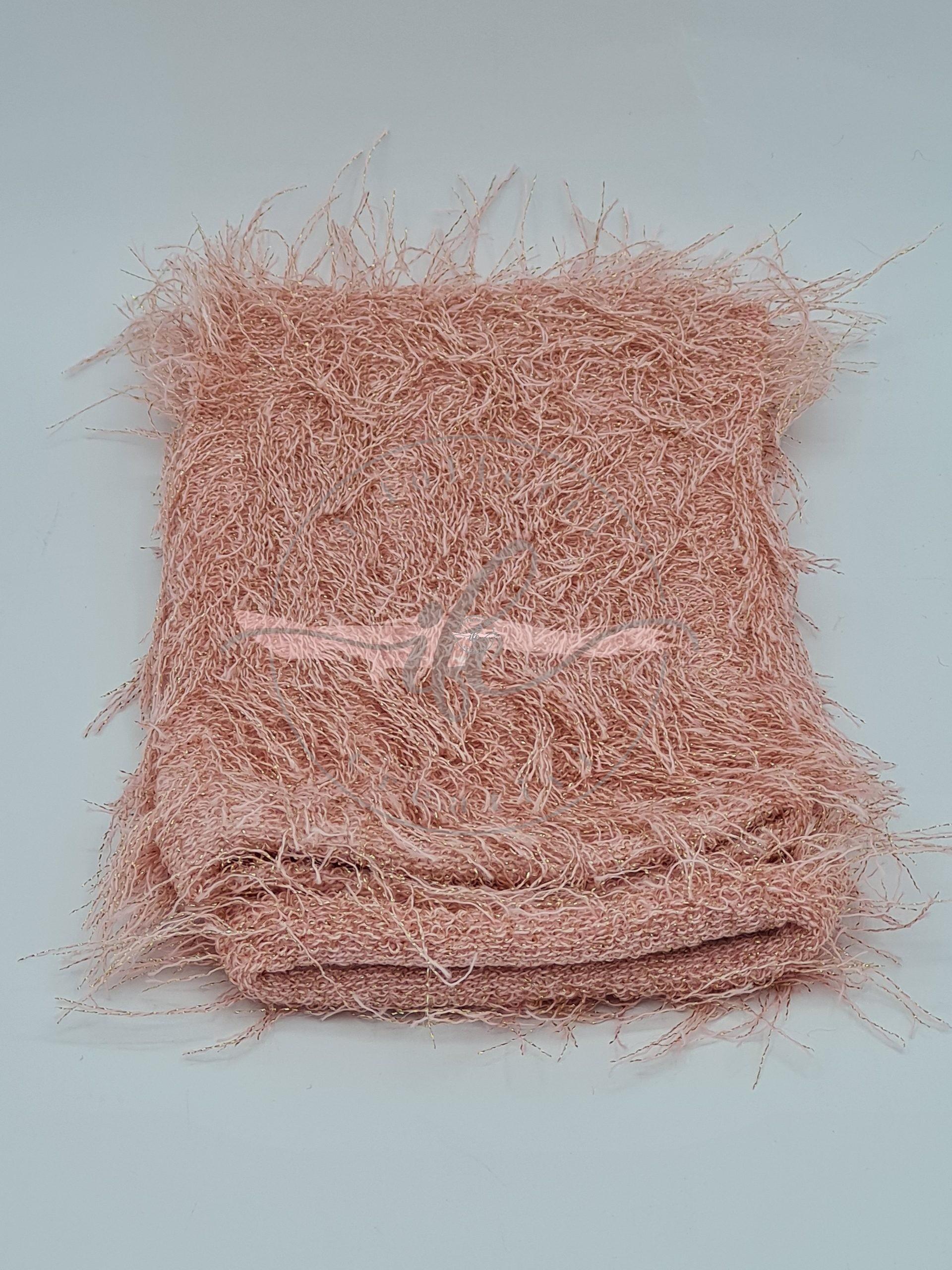 TUBOLARE TWIST LUREX DOUBLE FACE COL. ROSA