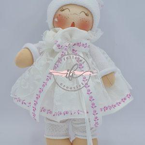 Bambola h. cm 25 Colore Bianco