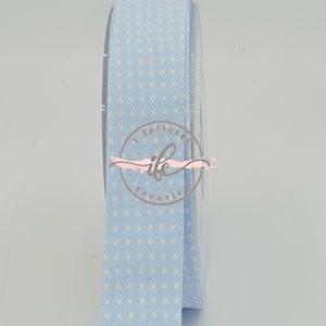 LoSguincio Cute Collection Puffetto cm 2,50 Azzurro Pois Bianchi